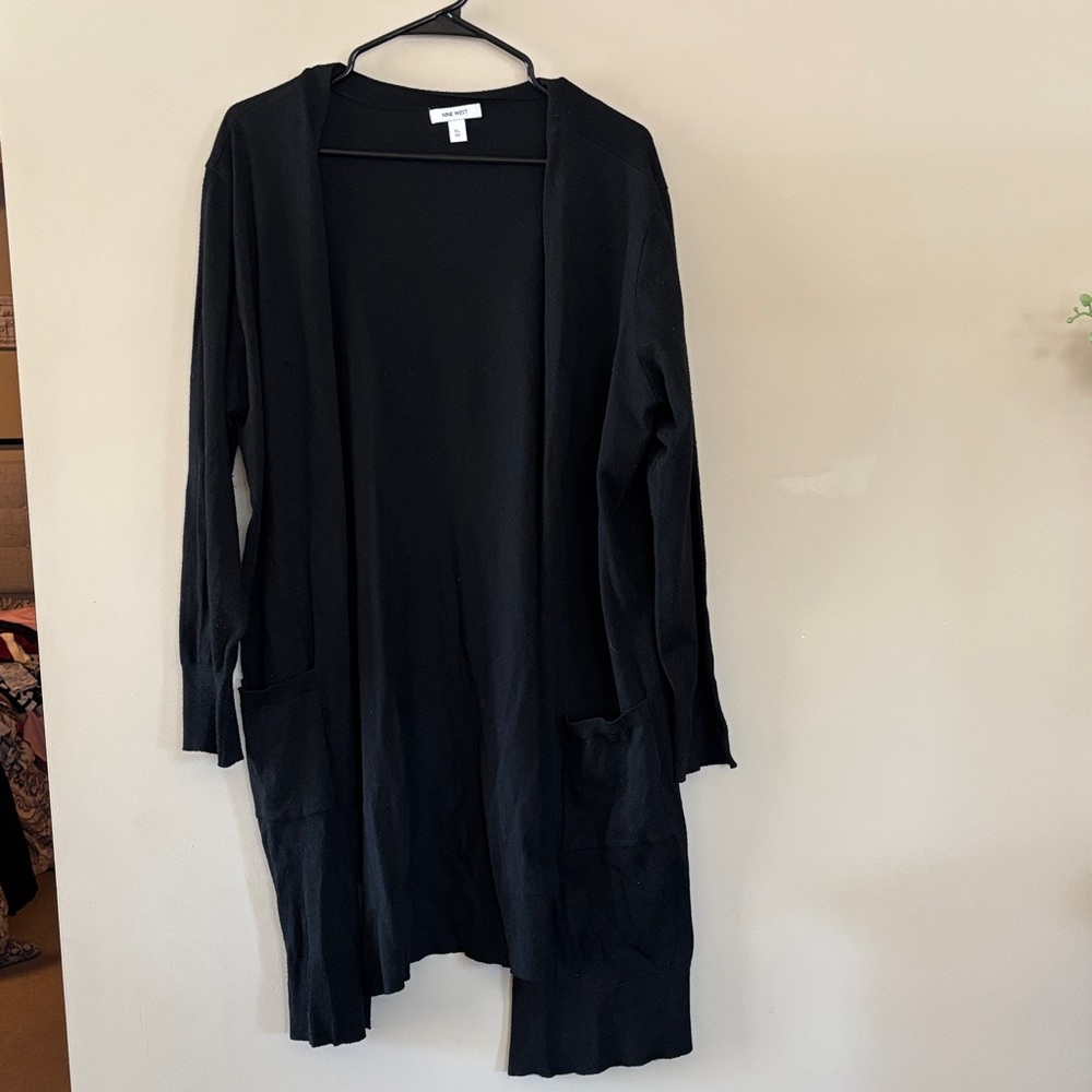 Nine West Black Knit Cardigan